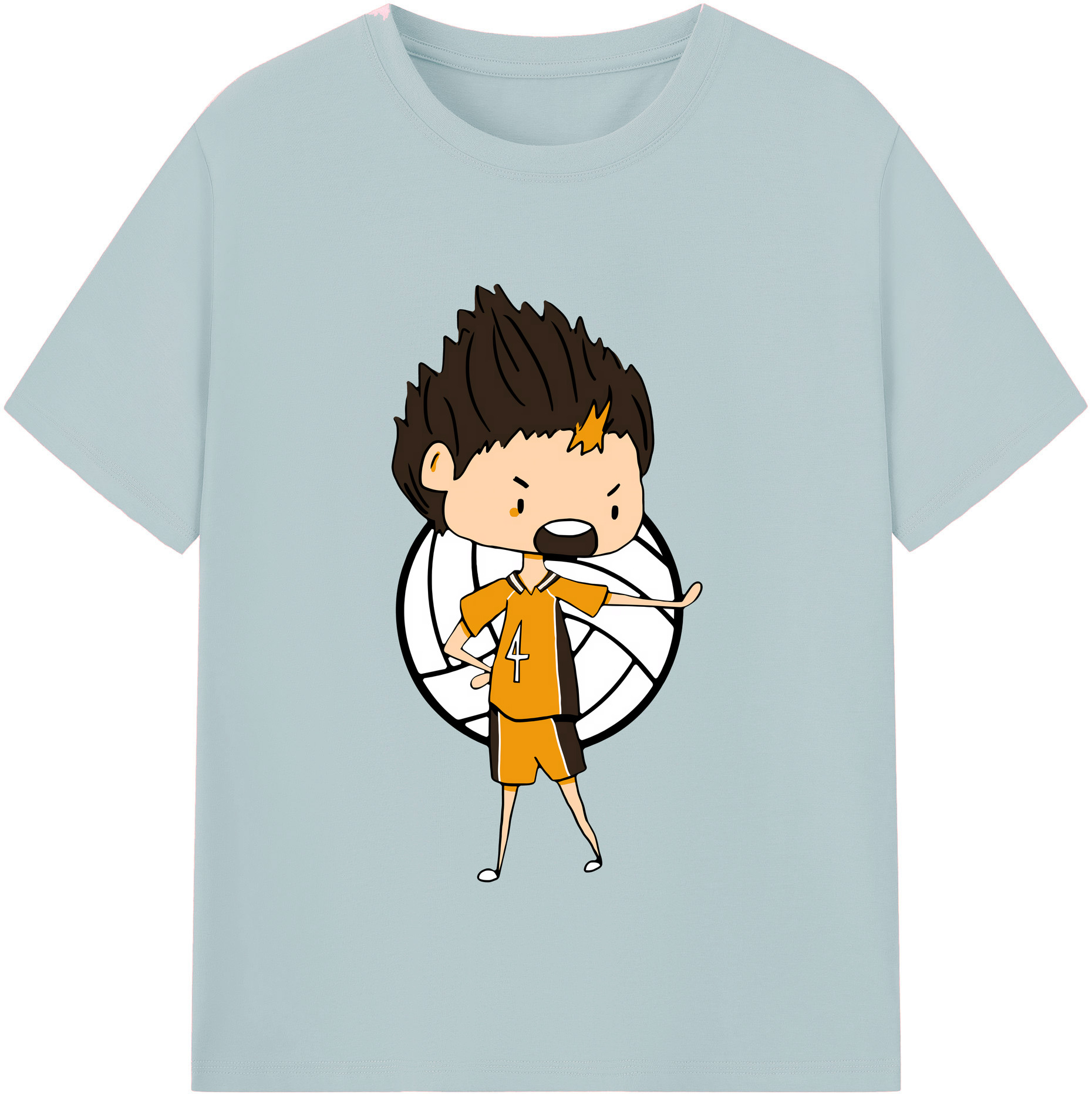 （画像用） ハイキュー!! Haikyu!! 綿100％半袖Tシャツ（フロントプリント）